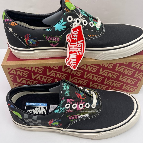 Vans • Men’s Era Sf
(V66) Black/Multi Sneakers 
VN0A3MUHW95 - Picture 5 of 16